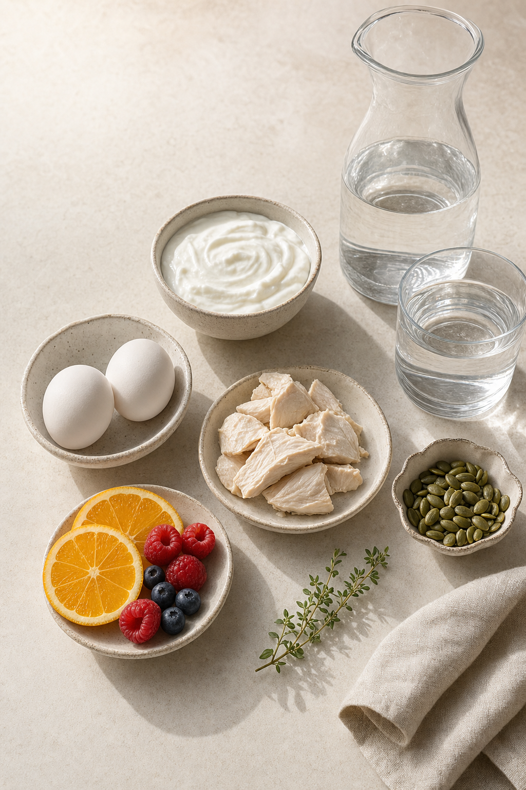 Hair needs steady building blocks, even when you are not hungry.